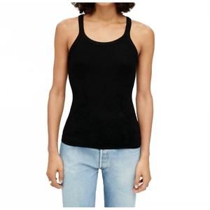 NEW RE/DONE ribbed tank in black